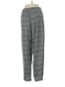 Divided by H&M 100% Polyester Plaid Gray Casual Pants Size 4 - photo 2