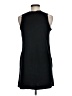 Old Navy Solid Black Casual Dress Size M - photo 2