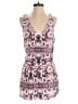 Aqua 100% Polyester Paisley White Pink Romper Size S - photo 1