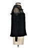 Express 100% Nylon Black Long Sleeve Top Size S - photo 4