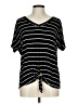 MTS Stripes Black Short Sleeve T-Shirt Size EU 44 / US 14 (estimated) - photo 1