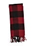 Unbranded Plaid Burgundy Red Scarf One size - photo 2