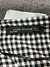 Zara Houndstooth Black Long Sleeve Blouse Size S - photo 7