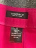 Jones & Co 100% Polyester Solid Pink Dress Pants Size 12 - photo 7