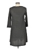 Ginger G. Stripes Black Casual Dress Size L - photo 2