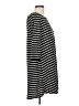 Ginger G. Stripes Black Casual Dress Size L - photo 4