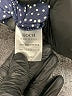 Koch 100% Polyester Polka Dots Black Short Sleeve Blouse Size M - photo 9