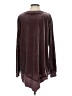 Easel Burgundy Long Sleeve Blouse Size S - photo 2