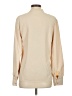 Unbranded 100% Polyester Tan Long Sleeve Blouse Size S - photo 2