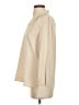 Unbranded 100% Polyester Tan Long Sleeve Blouse Size S - photo 5