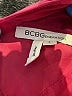 BCBGeneration 100% Polyester Solid Pink Cocktail Dress Size 4 - photo 7