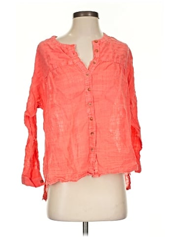 Pilcro by Anthropologie 3/4 Sleeve Blouse (view 1)