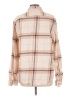 Old Navy Plaid Tan Long Sleeve Button-Down Shirt Size L - photo 2