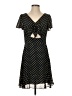 MICHAEL Michael Kors Polka Dots Black Casual Dress Size 2 - photo 1