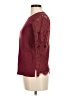 Ann Taylor Burgundy 3/4 Sleeve Top Size M - photo 5