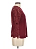 Ann Taylor Burgundy 3/4 Sleeve Top Size M - photo 4