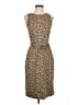 J.Crew Animal Print Tan Cocktail Dress Size 00 - photo 1