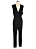 Silence and Noise Solid Black Jumpsuit Size M - photo 1
