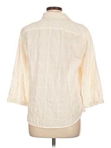Bit & Bridle 3/4 Sleeve Button-Down Shirt (view 2)