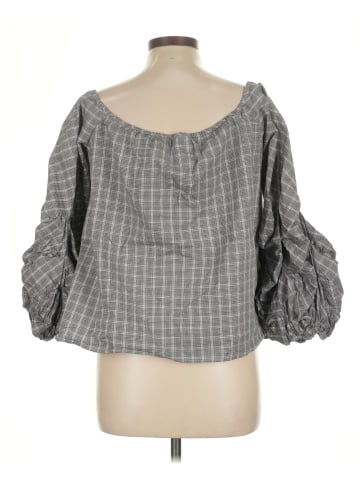 Guest Editor 3/4 Sleeve Blouse (view 2)