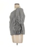 Guest Editor Plaid Gray 3/4 Sleeve Blouse Size L - photo 5