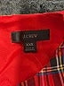 J.Crew Plaid Red Casual Dress Size XXS - photo 7