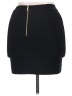 Bebe Solid Black Casual Skirt Size XL - photo 2