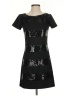 Assorted Brands Graphic Black Cocktail Dress Size S - photo 1