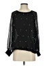 Design History 100% Polyester Black 3/4 Sleeve Blouse Size S - photo 1