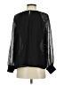 Design History 100% Polyester Black 3/4 Sleeve Blouse Size S - photo 2