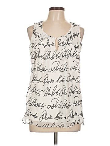 NY&C Sleeveless Blouse (view 1)