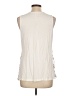 NY&C 100% Polyester Ivory Sleeveless Blouse Size L - photo 2