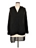 H&M 100% Polyester Black 3/4 Sleeve Blouse Size 12 - photo 1