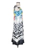 Assorted Brands Print Gray Casual Dress Size S - photo 4