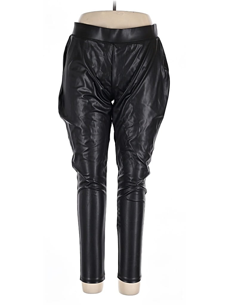 Pre-owned Ashley Stewart Casual Pants In Black