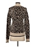 Veronica Beard Animal Print Brown Pullover Sweater Size S - photo 2
