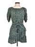 American Threads 100% Rayon Green Casual Dress Size M - photo 1