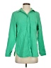 J.Crew 100% Cotton Green Long Sleeve Blouse Size 2 - photo 1