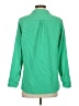 J.Crew 100% Cotton Green Long Sleeve Blouse Size 2 - photo 2