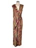 wren Stripes Brown Jumpsuit Size M - photo 1