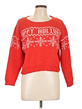 Shein Curve Pullover Sweater