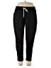 Assorted Brands Color Block Black Track Pants Size 3X - photo 1
