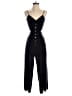 Madewell 100% Silk Solid Black Jumpsuit Size 0 - photo 1