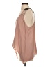 Mason 100% Silk Tan Sleeveless Silk Top Size 2 - photo 5