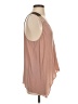 Mason 100% Silk Tan Sleeveless Silk Top Size 2 - photo 4
