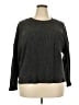 Zenana Gray Long Sleeve Top Size 2X - photo 1