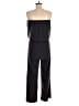 Zoa 100% Polyester Solid Black Jumpsuit Size M - photo 2
