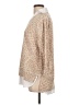 OST Animal Print Tan Pullover Sweater Size L - photo 5