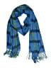 Unbranded Plaid Blue Scarf One size - photo 1