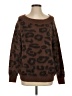 P.A.R.O.S.H. Animal Print Brown Pullover Sweater Size S - photo 1